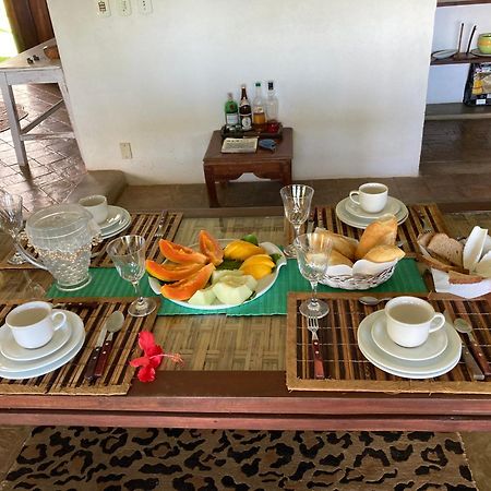 プライア・ド・エスペーリョ Espelho Bahia Blue House Bed & Breakfast エクステリア 写真
