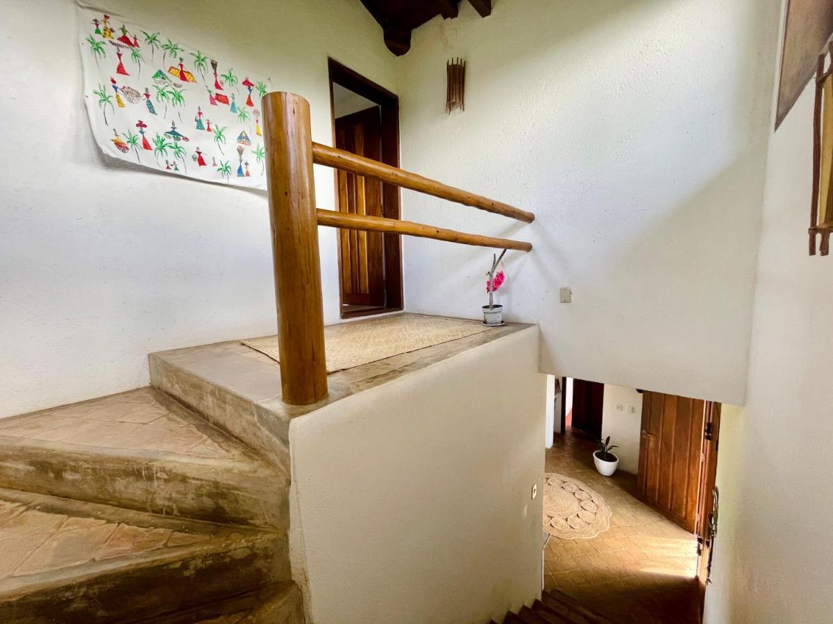 プライア・ド・エスペーリョ Espelho Bahia Blue House Bed & Breakfast エクステリア 写真