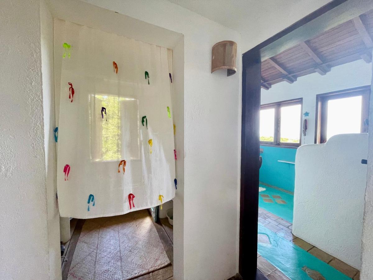 プライア・ド・エスペーリョ Espelho Bahia Blue House Bed & Breakfast エクステリア 写真