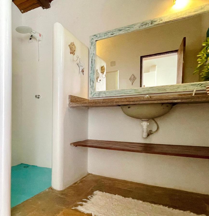 プライア・ド・エスペーリョ Espelho Bahia Blue House Bed & Breakfast エクステリア 写真