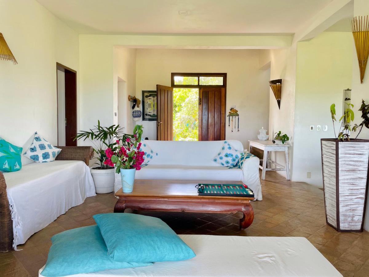 プライア・ド・エスペーリョ Espelho Bahia Blue House Bed & Breakfast エクステリア 写真