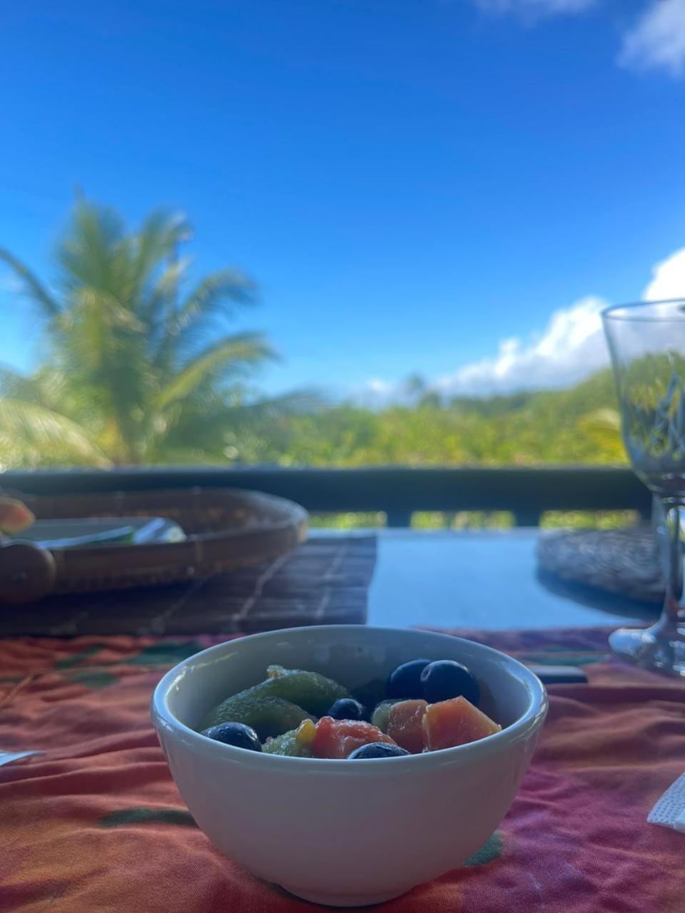 プライア・ド・エスペーリョ Espelho Bahia Blue House Bed & Breakfast エクステリア 写真