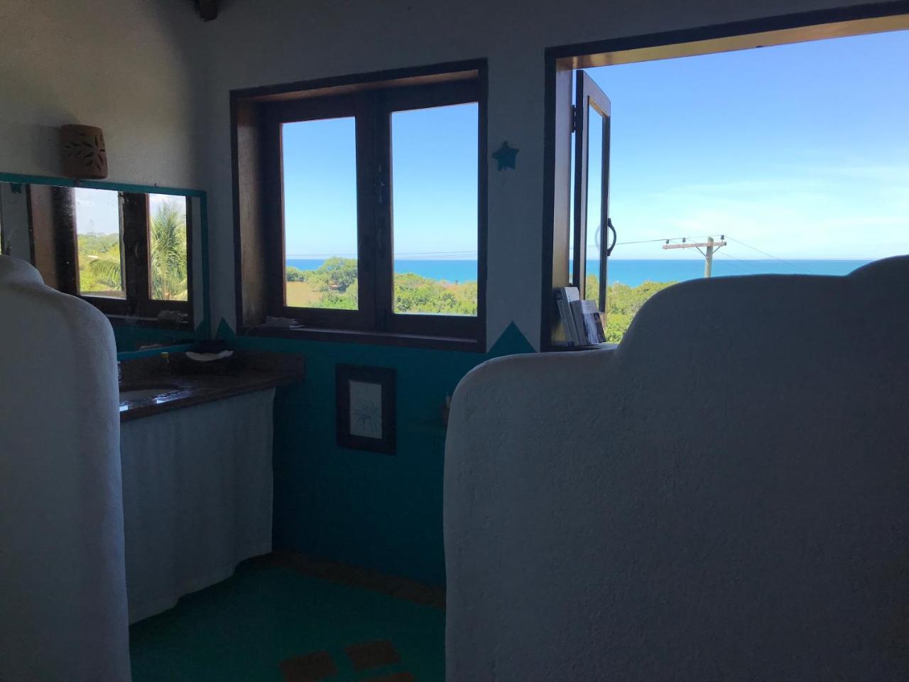 プライア・ド・エスペーリョ Espelho Bahia Blue House Bed & Breakfast エクステリア 写真