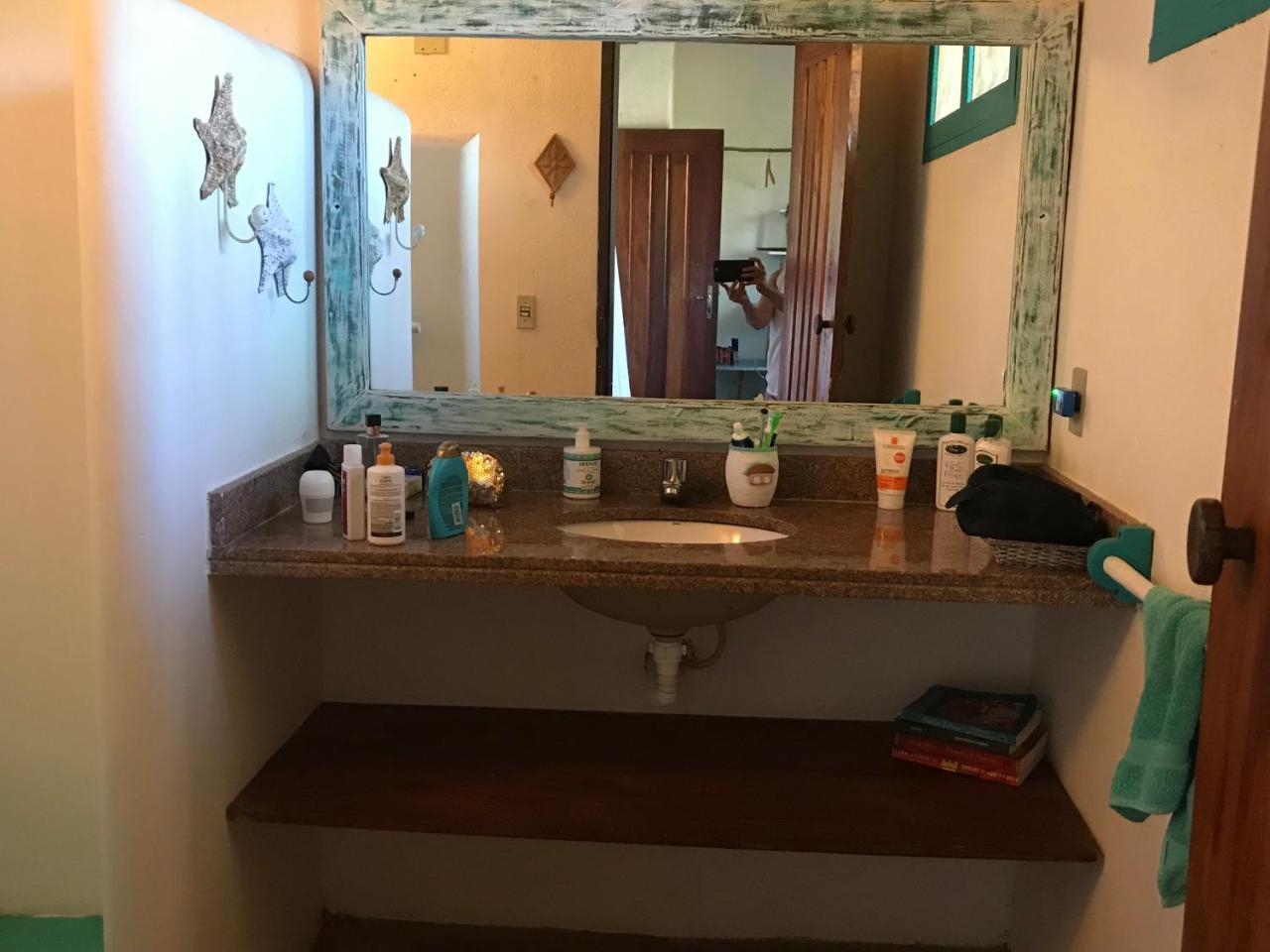 プライア・ド・エスペーリョ Espelho Bahia Blue House Bed & Breakfast エクステリア 写真